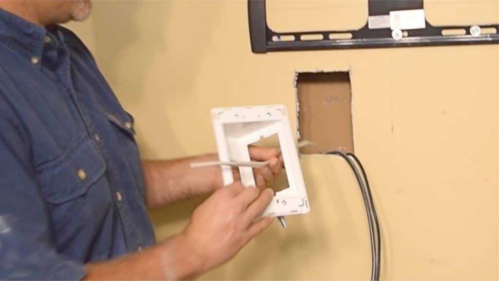 How to Hide TV Cords and Wires - Ask The Electrical Guy